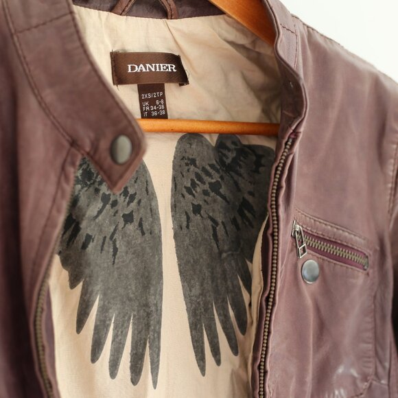 Danier Jackets & Blazers - Danier brown leather jacket